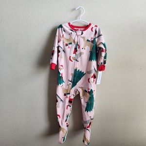 Christmas Baby Footie Pajamas (Size 18 Mo)